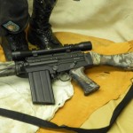 Airsoft Assault Rifle in Microprint