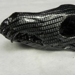 Coyote skull in Carbon Fiber pic 2