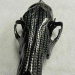 Coyote skull in Carbon Fiber pic 3