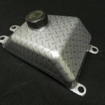 Gas tank in Diamond Plate