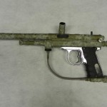 Paintball gun in Derert Digital